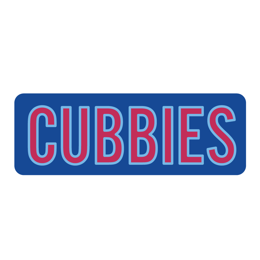 Chicago Cubs Cubbies Sticker product image 1, provided for visual reference and product detail review