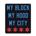 Chicago My Block My Hood My City Sticker product image 1, provided for visual reference and product detail review