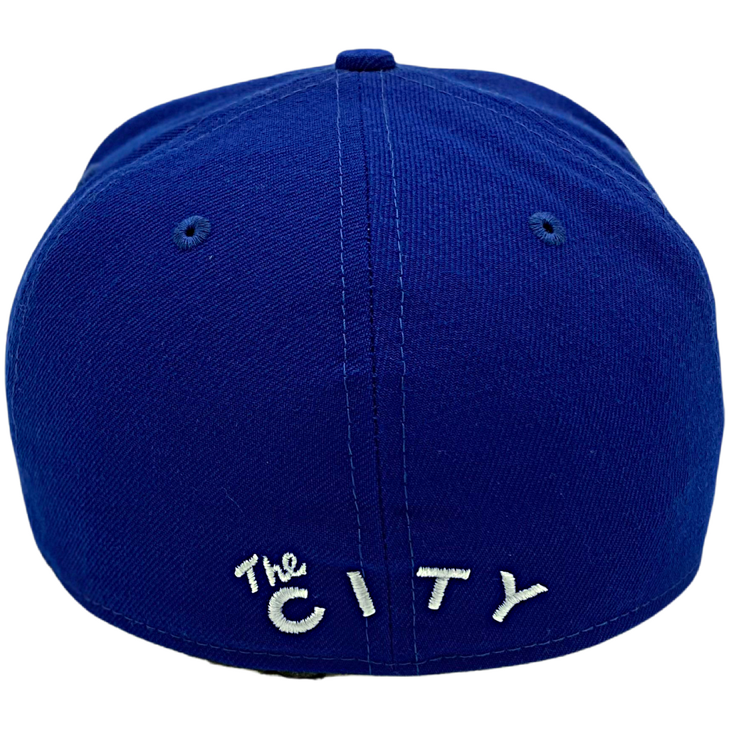 Golden State Warriors The City New Era 59Fifty Hat-Royal Blue product image 4, provided for visual reference and product