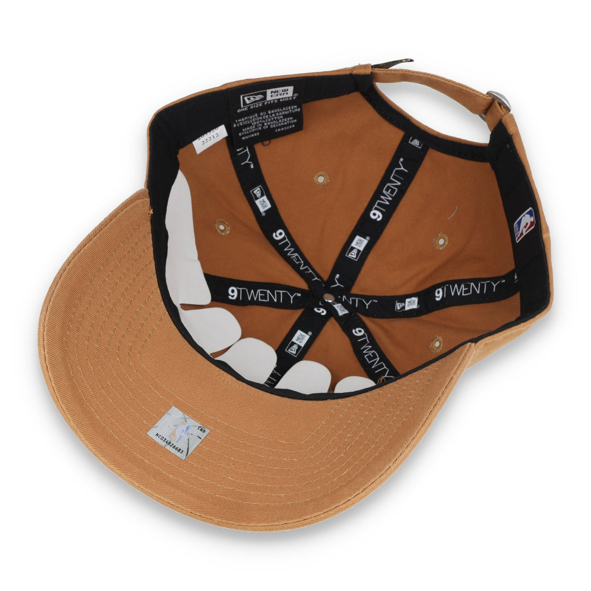 New Era Golden State Warriors 9Twenty-Tan product image 7, provided for visual reference and product detail review