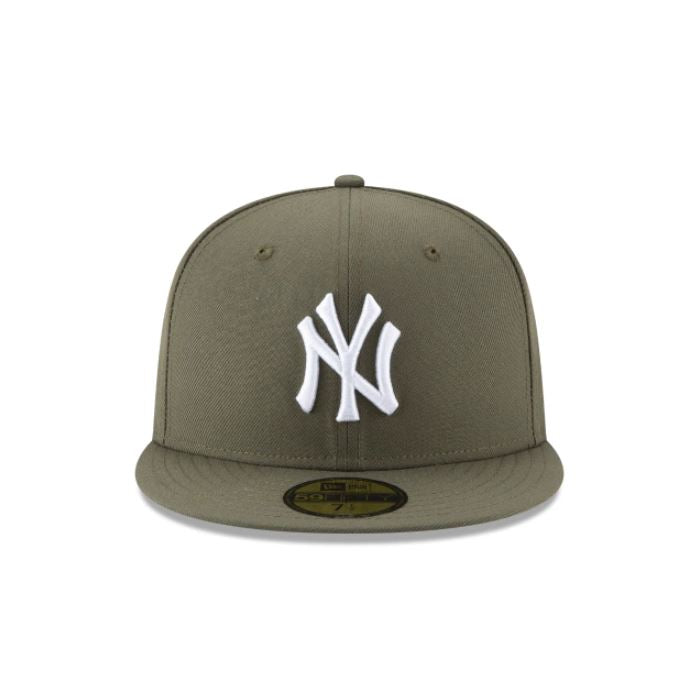 New Era New York Yankees Olive 59Fifty Fitted product image 2, provided for visual reference and product detail review