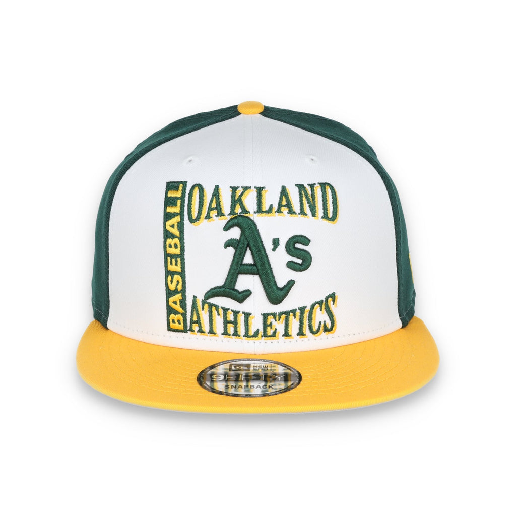 NEW ERA OAKLAND ATHLETICS RETRO SPORT 9FIFTY Snapback HAT product image 1, provided for visual reference and product detail