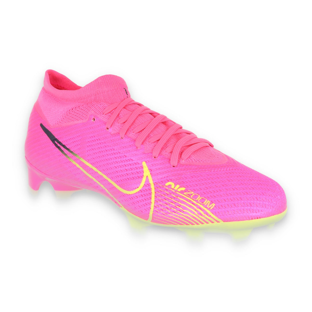 Nike Zoom Mercuria vapor 15 Pro FG-PINK BLAST/VOLT-GRIIRON product image 3, provided for visual reference and product detail