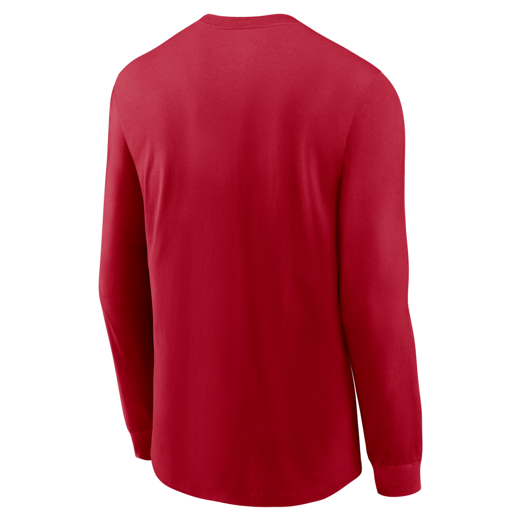Nike Men San Francisco 49ers Essential Long Sleeve T-Shirt product image 2, provided for visual reference and product detail