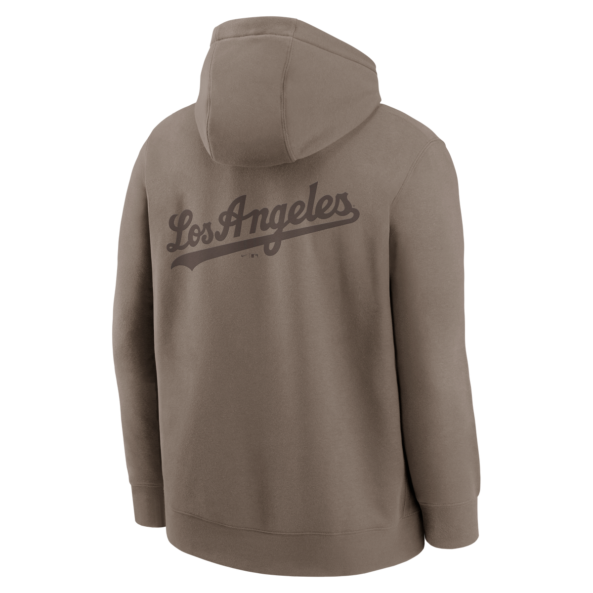Nike Los Angeles Dodgers Fashion Club Hoodie- Hemp product image 2, provided for visual reference and product detail review