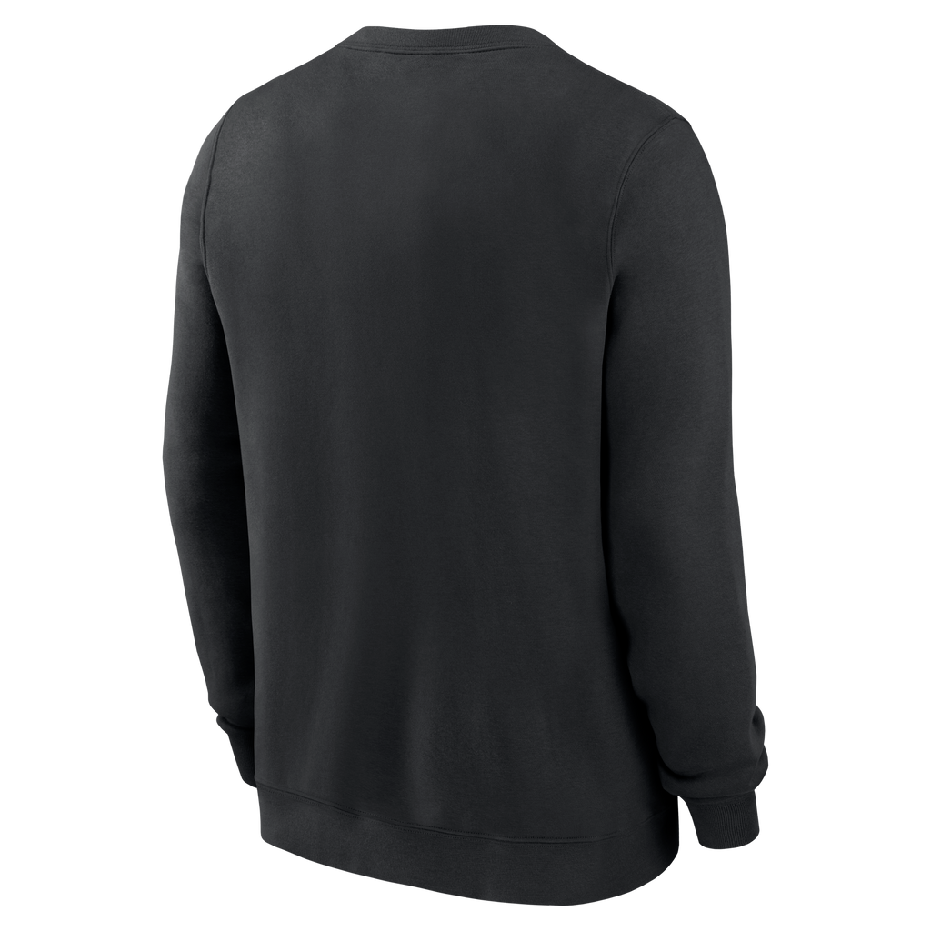 Nike San Francisco 49ers Club Crewneck - Black product image 2, provided for visual reference and product detail review