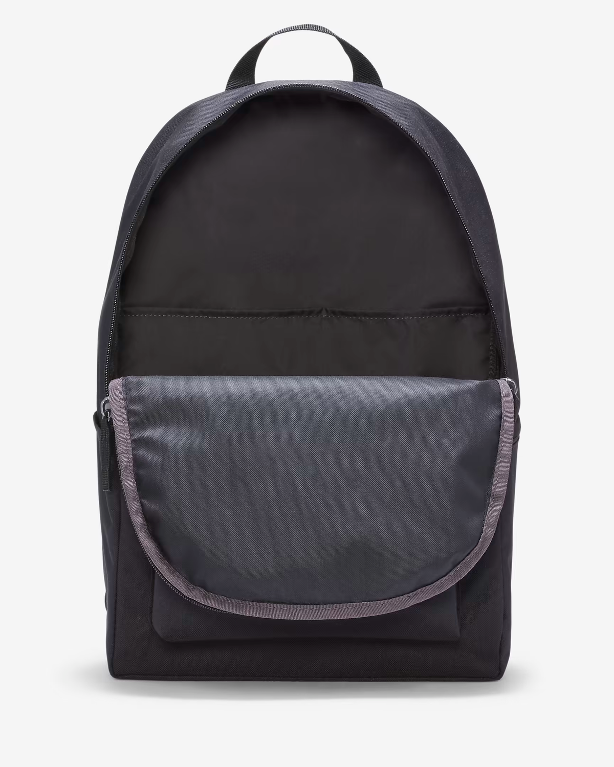 Nike Heritage Backpack (25L)-Black/White product image 4, provided for visual reference and product detail review