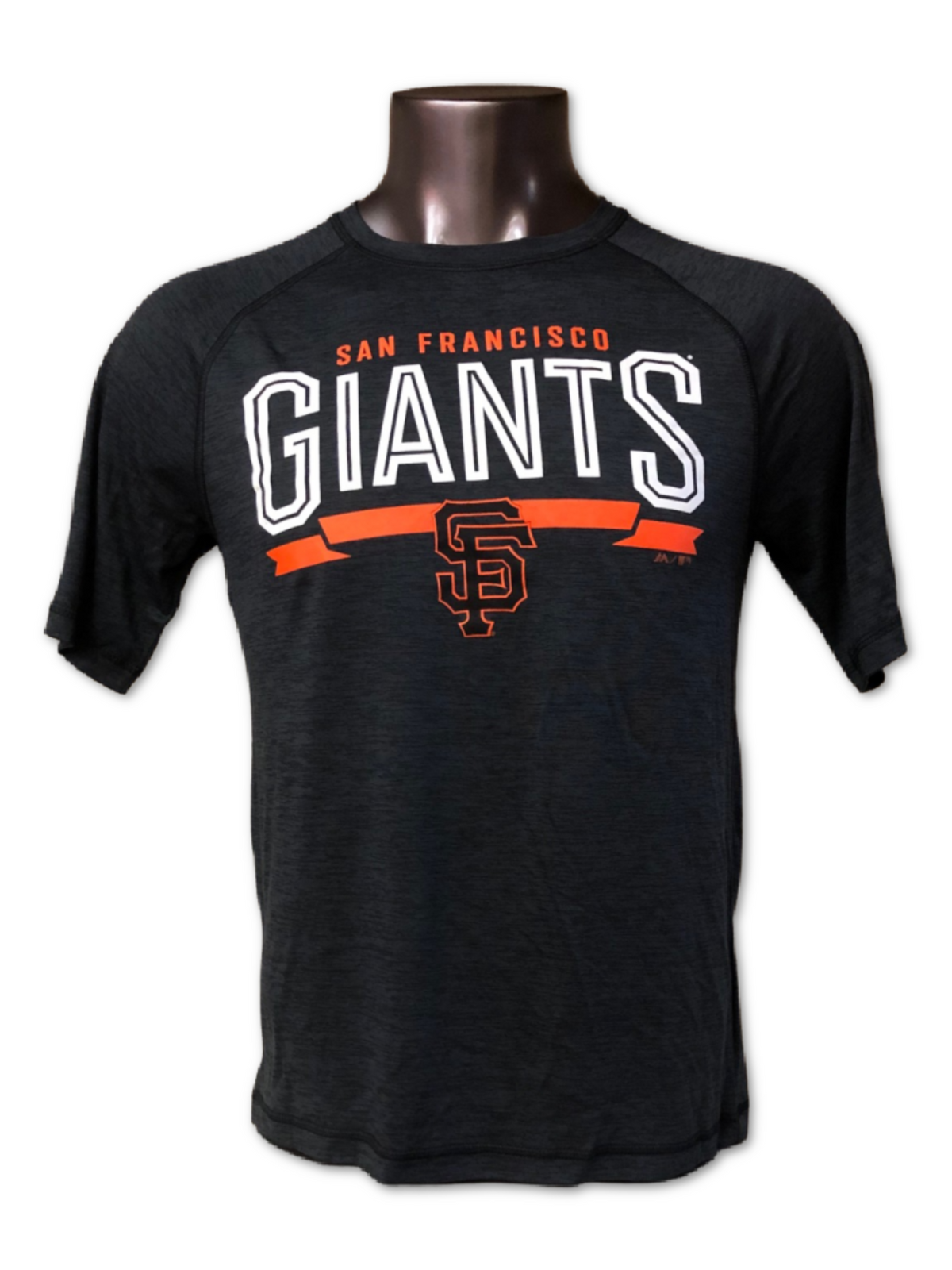 Majestic San Francisco Giants Cool Base Grey T-Shirt product image 1, provided for visual reference and product detail review