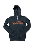 NIKE Women FULL ZIP JACKET- GREY/ORANGE product image 1, provided for visual reference and product detail review