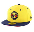 Club America New Era Official Fitted 59Fifty-Yellow product image 1, provided for visual reference and product detail review