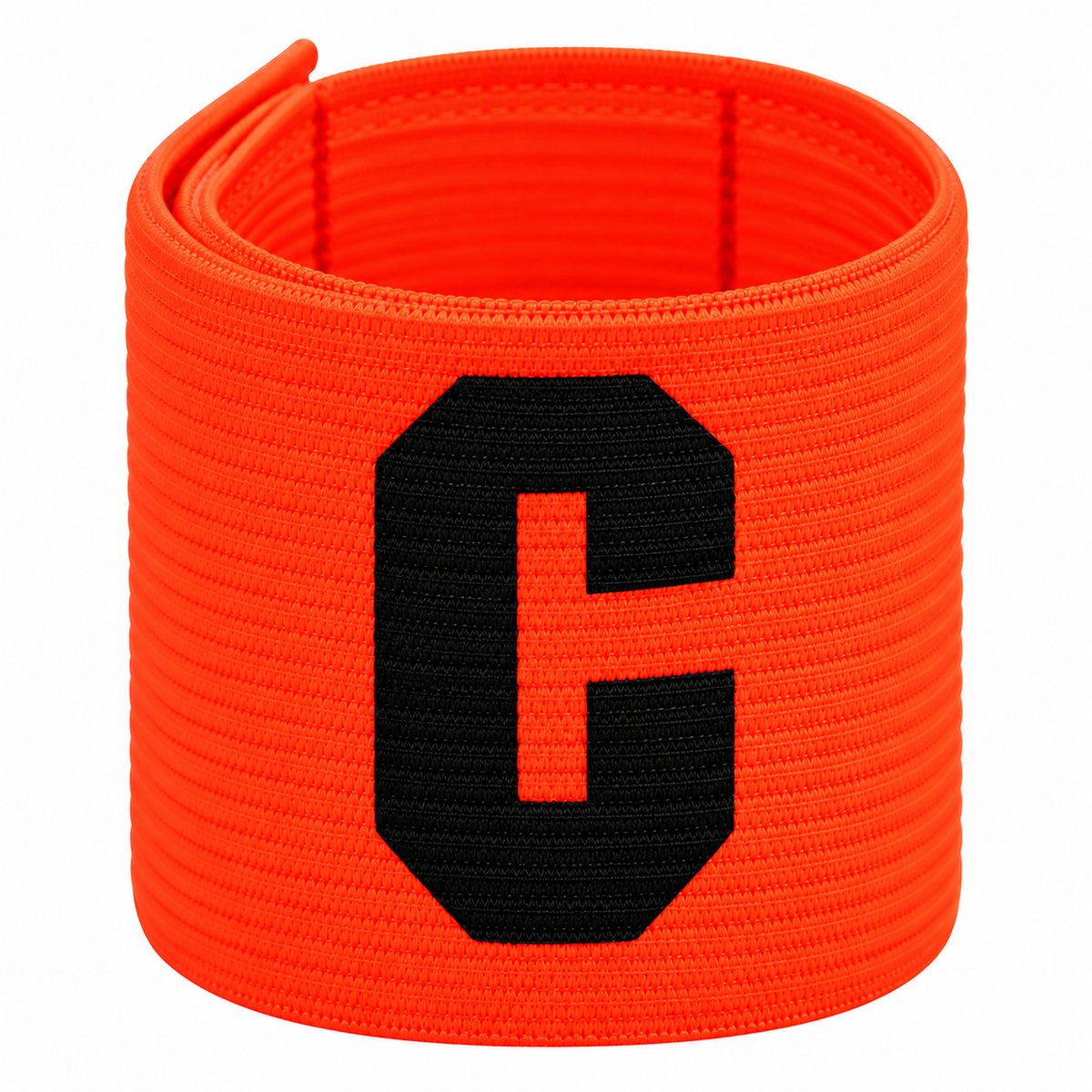 Just 4 Kicks Youth European Style Captain Band-Neon Orange product image 1, provided for visual reference and product detail