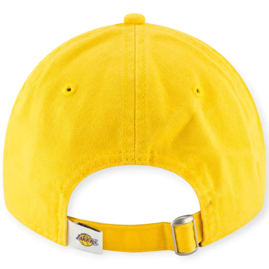 New Era Los Angeles Lakers 2.0 Core Classic 9TWENTY Adjustable Hat-Yellow product image 3, provided for visual reference and