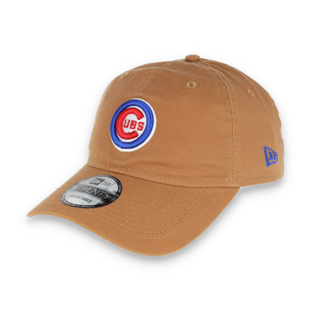 New Era Chicago Cubs Core Classic 2.0 9TWENTY Adjustable Hat-Khaki product image 3, provided for visual reference and