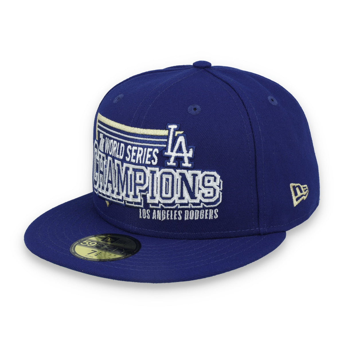 New Era Los Angeles Dodgers 7x Champions Throwback 59FIFTY Fitted Hat product image 3, provided for visual reference and