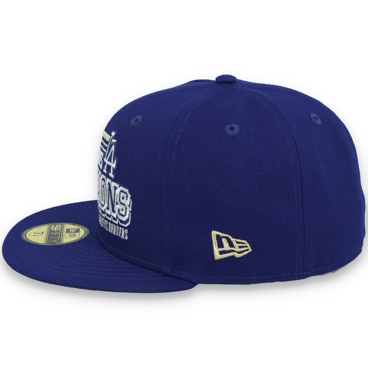 New Era Los Angeles Dodgers 7x Champions Throwback 59FIFTY Fitted Hat product image 4, provided for visual reference and