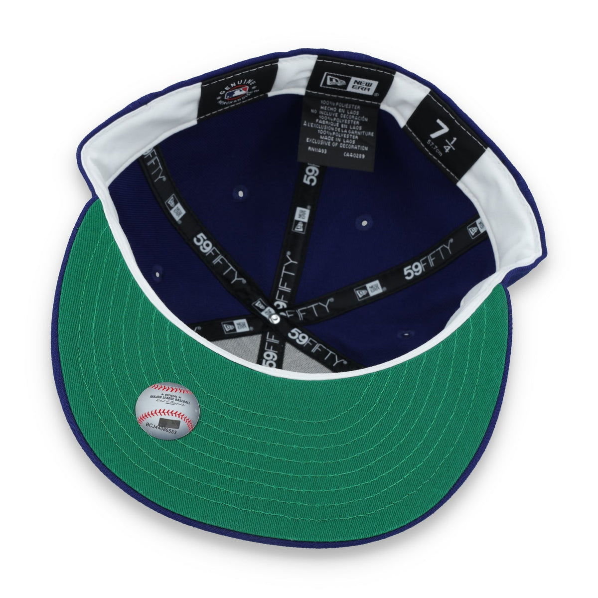 New Era Los Angeles Dodgers 7x Champions Throwback 59FIFTY Fitted Hat product image 7, provided for visual reference and