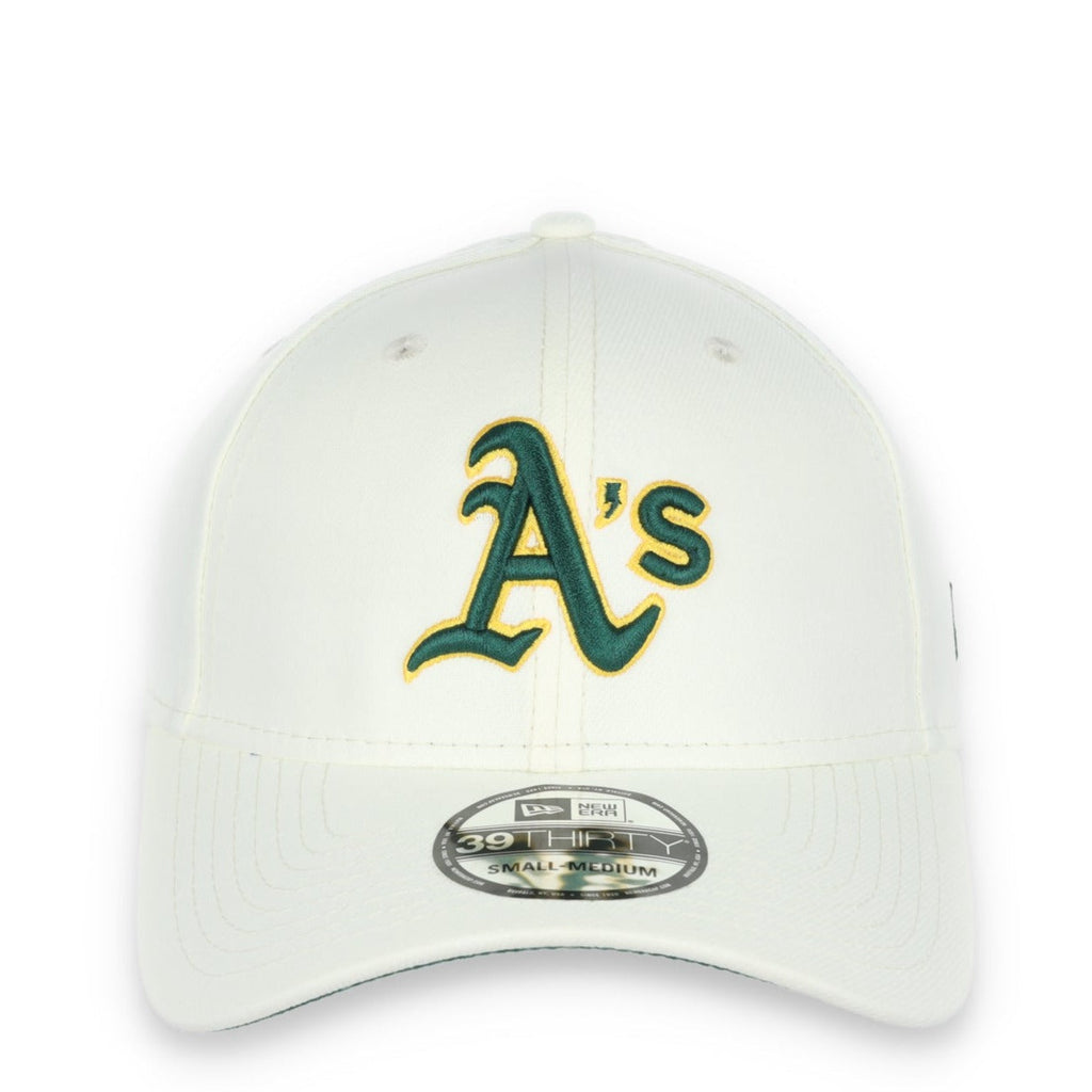 New Era Oakland Athletics Classic 39THIRTY Stretch Fit-Beige product image 1, provided for visual reference and product