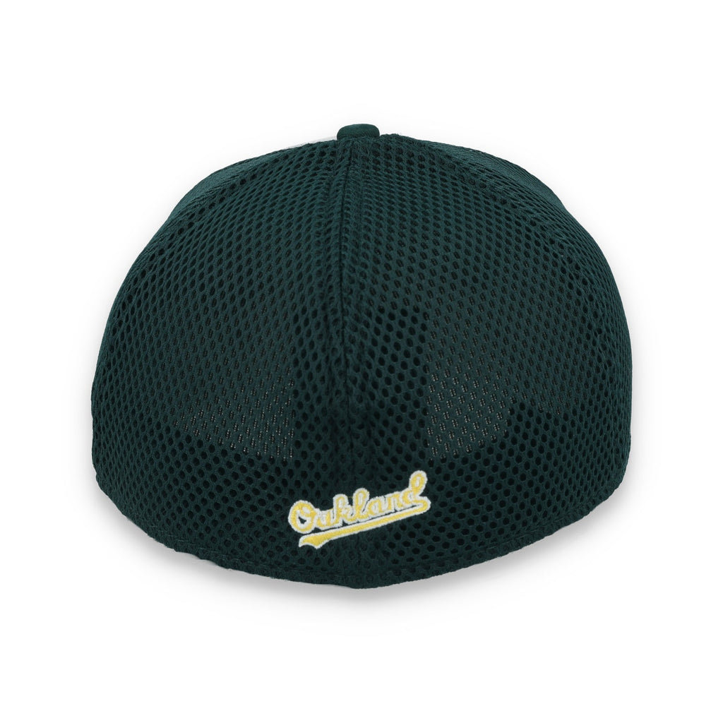New Era Oakland Athletics Prime Neo 39THIRTY Flex Hat – Greem/Grey product image 6, provided for visual reference and