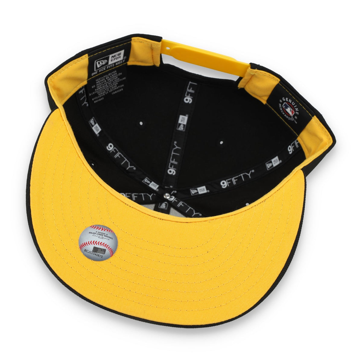 New Era Pittsburgh Pirates Game Day 9FIFTY Snapback Hat product image 7, provided for visual reference and product detail