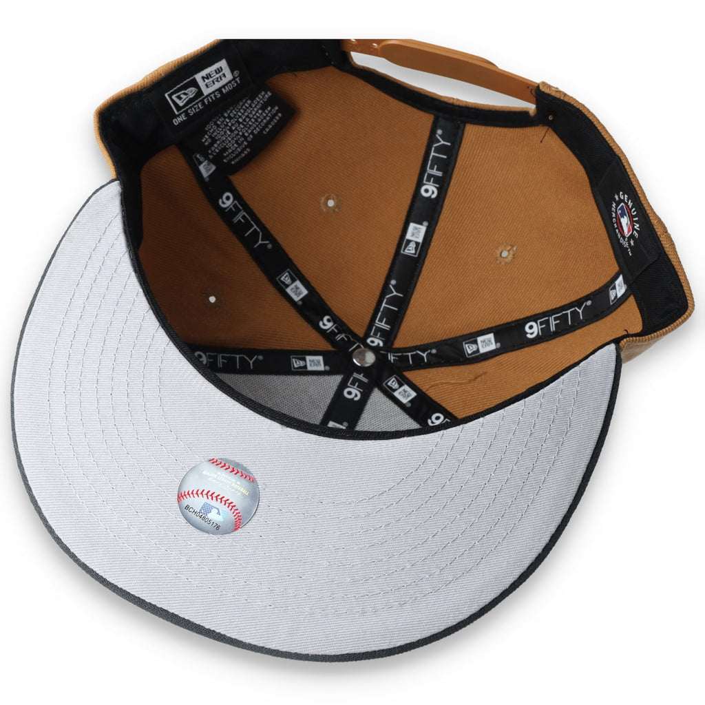 New Era ST Louis Cardinals 2-Tone Color Pack 9FIFTY Snapback Hat- Brown/Charcoal product image 7, provided for visual