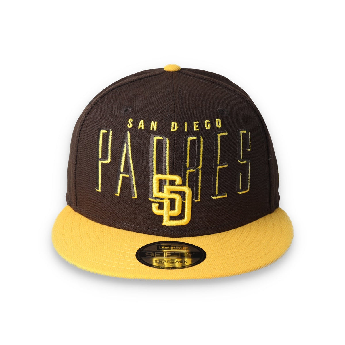 New Era San Diego Padres Headline E3 9FIFTY Snapback Hat product image 2, provided for visual reference and product detail