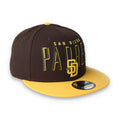 New Era San Diego Padres Headline E3 9FIFTY Snapback Hat product image 1, provided for visual reference and product detail
