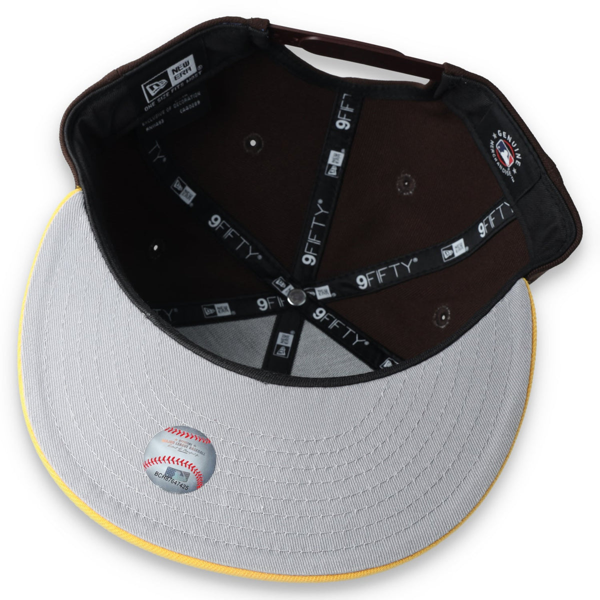 New Era San Diego Padres Headline E3 9FIFTY Snapback Hat product image 7, provided for visual reference and product detail