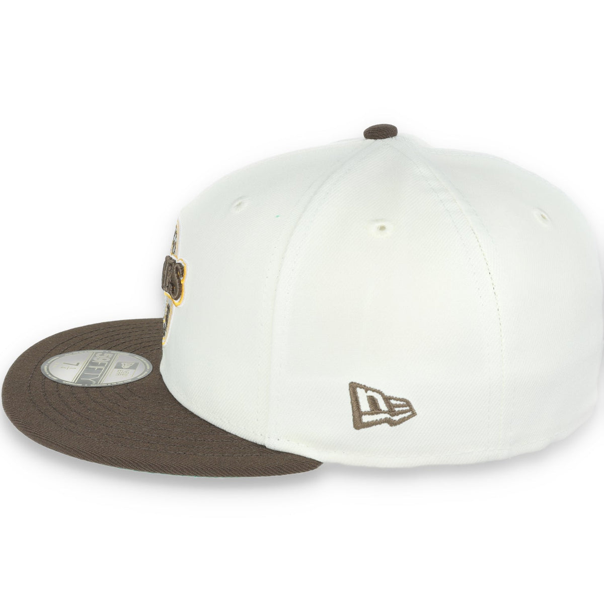 New Era San Diego Padres Patch 25TH ANNIVERSARY 59FIFTY Fitted Ivory Hat-1 product image 6, provided for visual reference