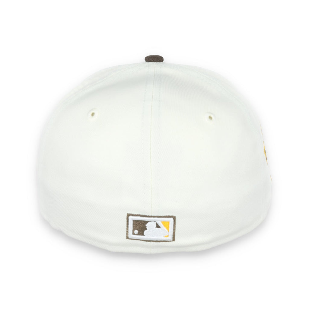 New Era San Diego Padres Patch 25TH ANNIVERSARY 59FIFTY Fitted Ivory Hat-1 product image 5, provided for visual reference