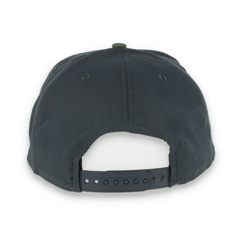 New Era Seattle Mariners 2-Tone Color Pack 9FIFTY Snapback Hat-Grey/Olive product image 5, provided for visual reference and