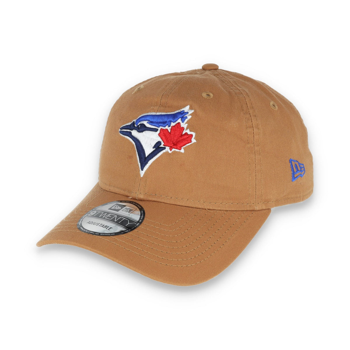 New Era Toronto Blue Jays Core Classic 2.0 9TWENTY Adjustable Hat-Khaki product image 3, provided for visual reference and