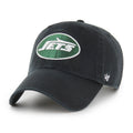 New York Jets '47 Black Clean Up Adjustable Hat product image 1, provided for visual reference and product detail review
