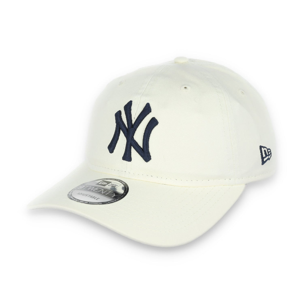 New Era New York Yankees Core Classic 2.0 9Twenty Adjustable Hat-Ivory product image 6, provided for visual reference and