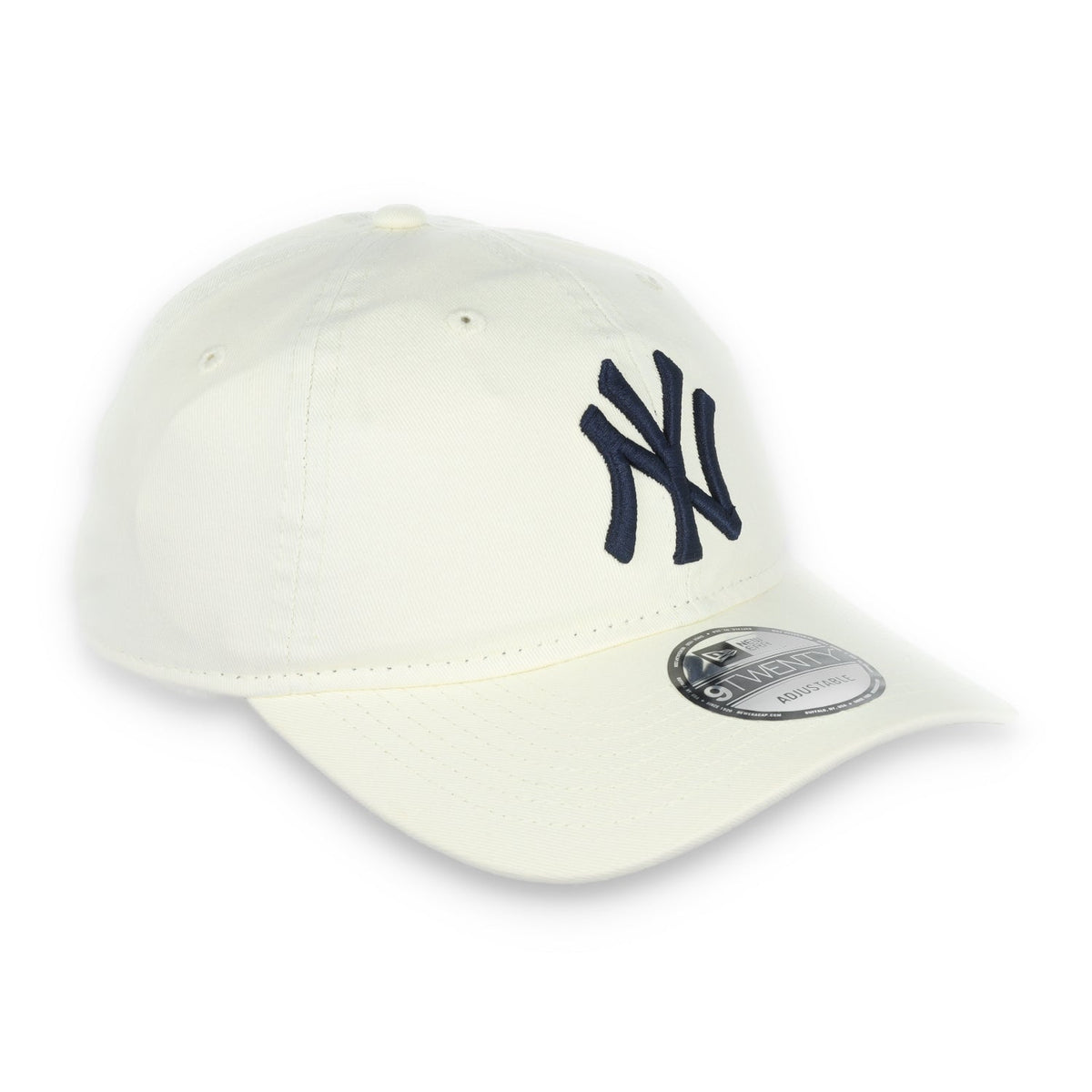 New Era New York Yankees Core Classic 2.0 9Twenty Adjustable Hat-Ivory product image 2, provided for visual reference and