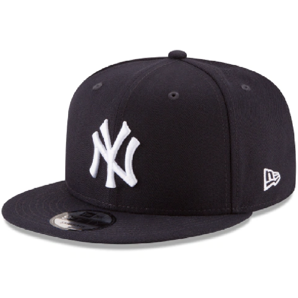 New York Yankees New Era Basic 9FIFTY On Field Snapback Hat - Navy product image 2, provided for visual reference and