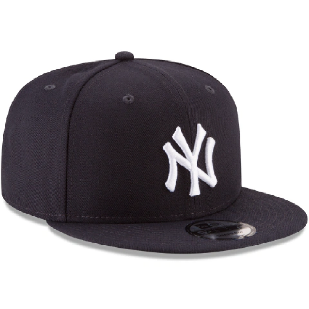 New York Yankees New Era Basic 9FIFTY On Field Snapback Hat - Navy product image 1, provided for visual reference and