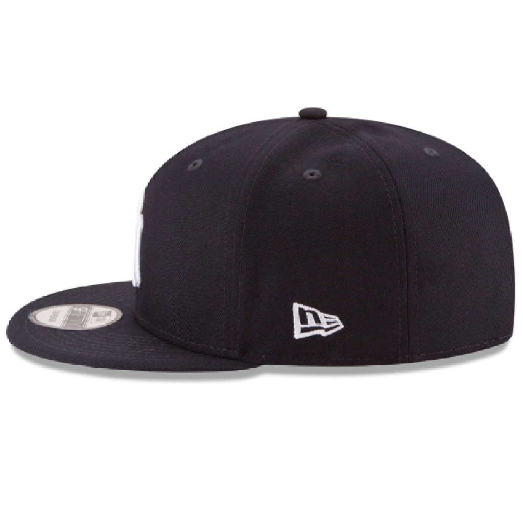 New York Yankees New Era Basic 9FIFTY On Field Snapback Hat - Navy product image 5, provided for visual reference and