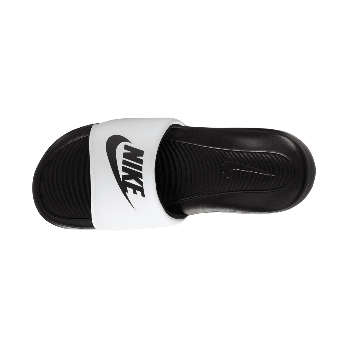 Nike Victori One Slides-White/Black product image 9, provided for visual reference and product detail review