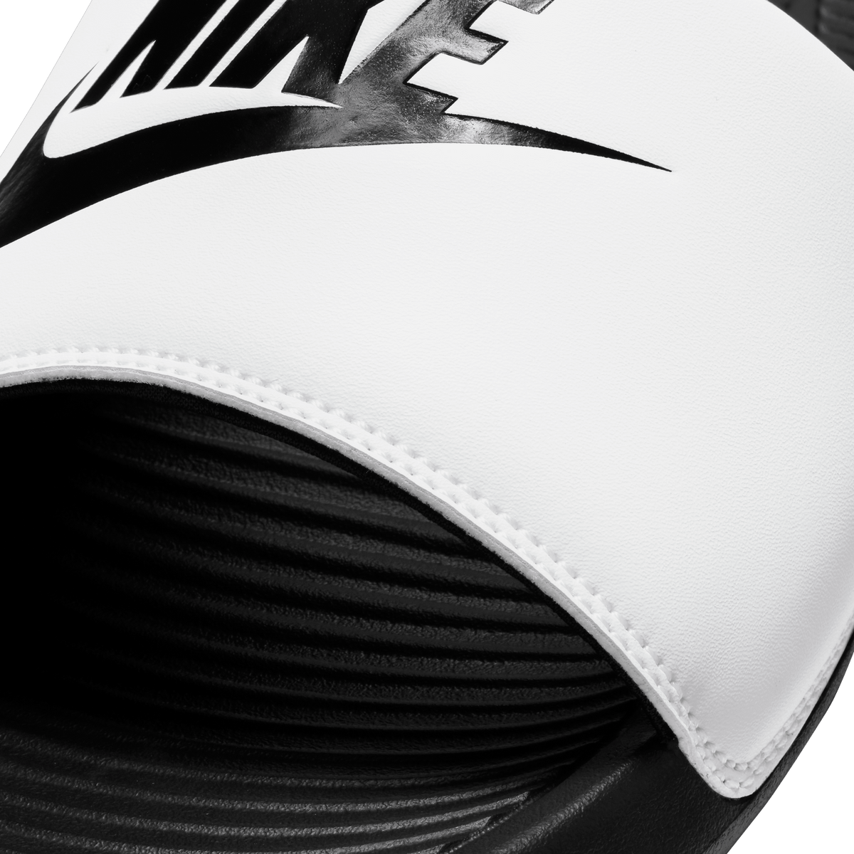 Nike Victori One Slides-White/Black product image 10, provided for visual reference and product detail review