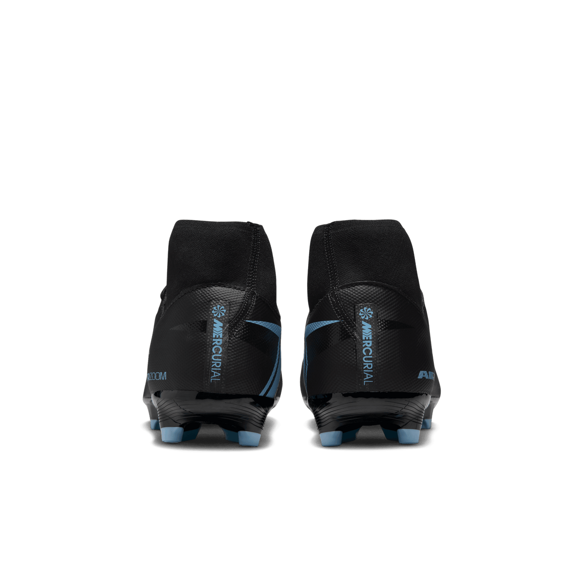 Nike Mercurial Superfly 10 Academy FG/MG - Black/Ice Blue product image 8, provided for visual reference and product detail