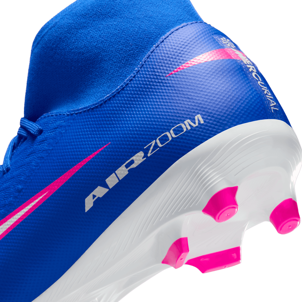 Nike Youth Mercurial Superfly 10 Academy FG- Racer Blue/white product image 11, provided for visual reference and product