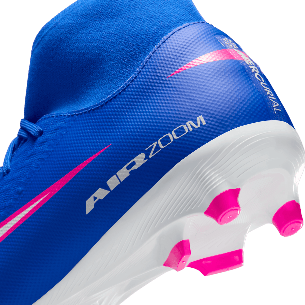 Nike Youth Mercurial Superfly 10 Academy FG- Racer Blue/white product image 11, provided for visual reference and product