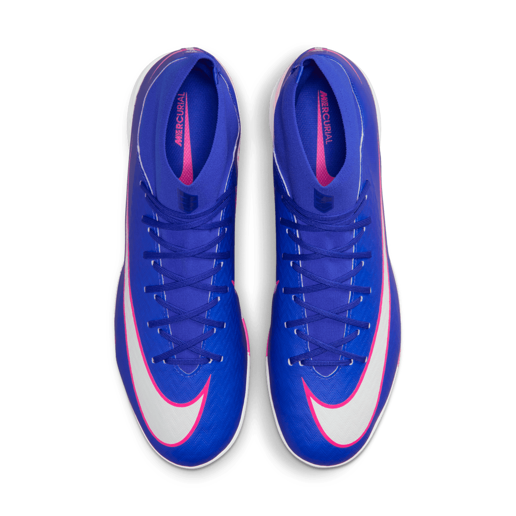 Nike Mercurial Superfly 10 Academy IC - Racer Blue/White product image 8, provided for visual reference and product detail
