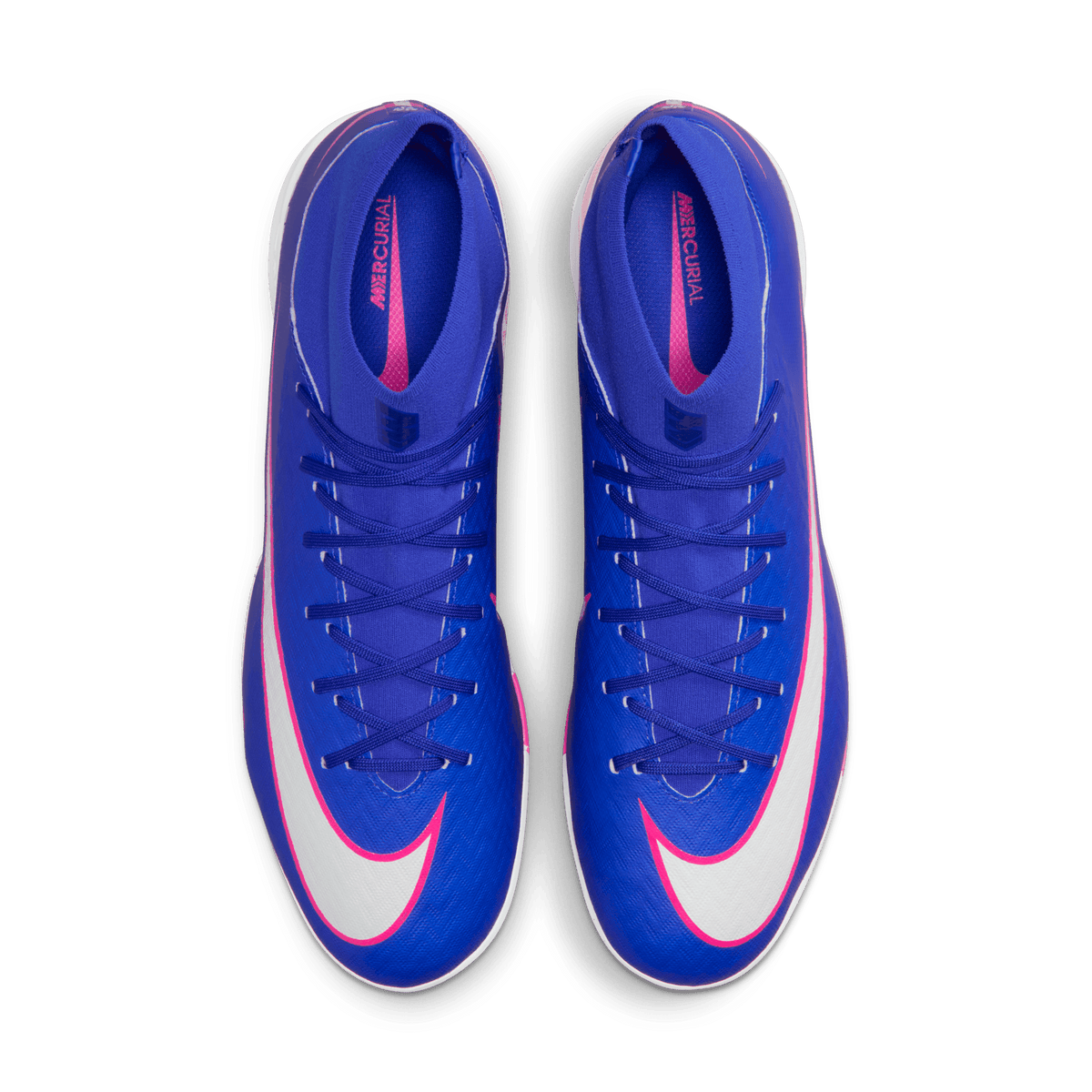 Nike Mercurial Superfly 10 Academy IC - Racer Blue/White product image 8, provided for visual reference and product detail