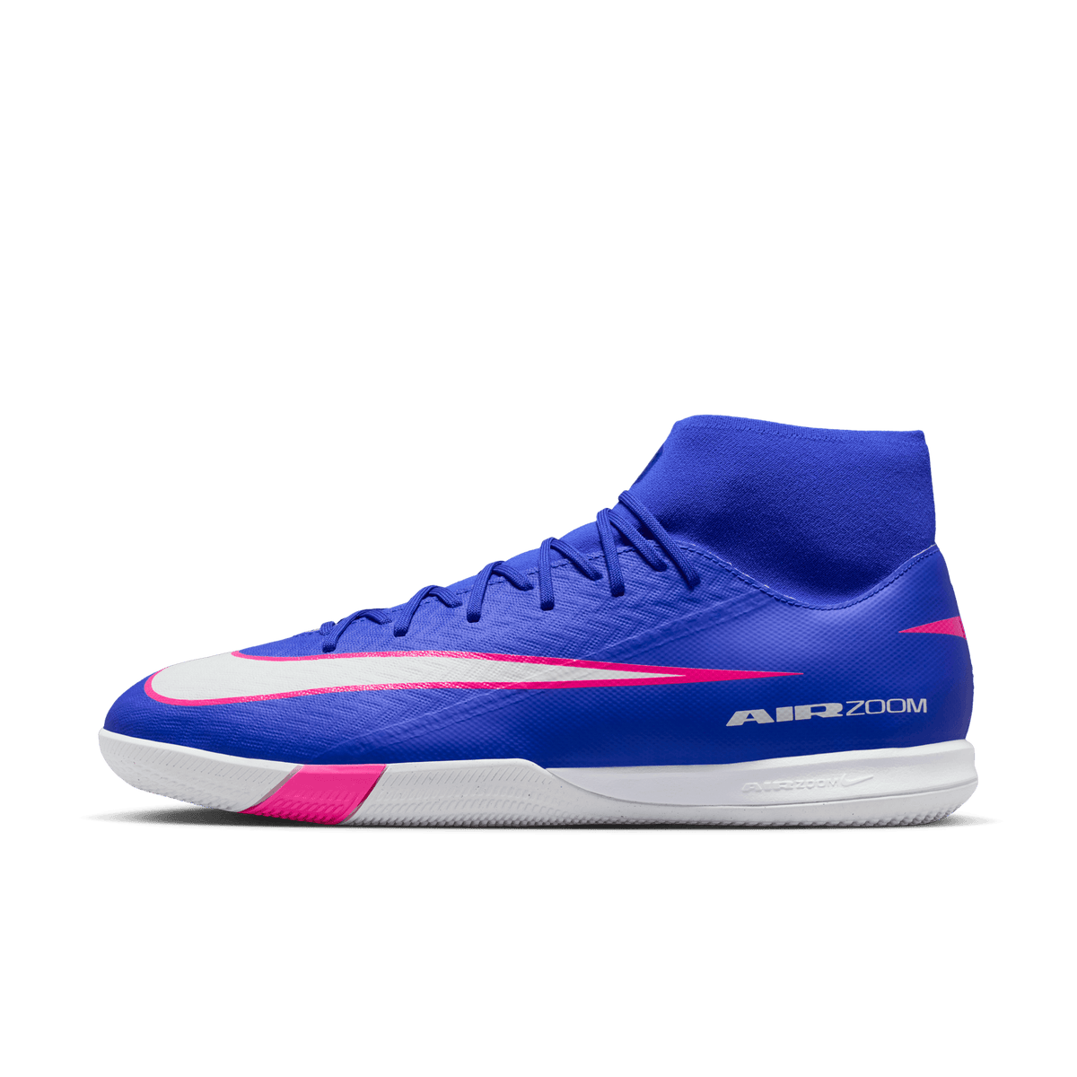 Nike Mercurial Superfly 10 Academy IC - Racer Blue/White product image 6, provided for visual reference and product detail