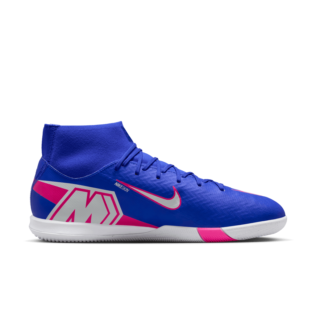 Nike Mercurial Superfly 10 Academy IC - Racer Blue/White product image 10, provided for visual reference and product detail