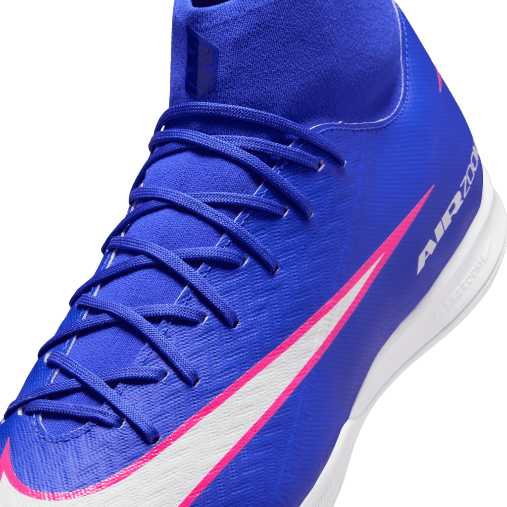 Nike Mercurial Superfly 10 Academy IC - Racer Blue/White product image 9, provided for visual reference and product detail