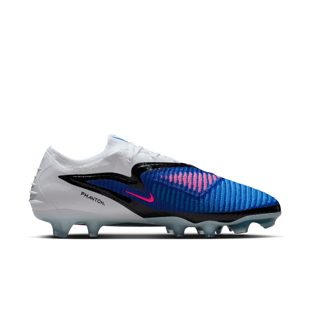 Nike Phantom 6 Low Elite FG-Racer Blue/pink Blast-white product image 9, provided for visual reference and product detail
