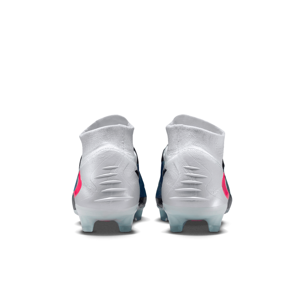 Nike Phantom 6 High Elite FG-Racer Blue/Pink Blast/White product image 7, provided for visual reference and product detail