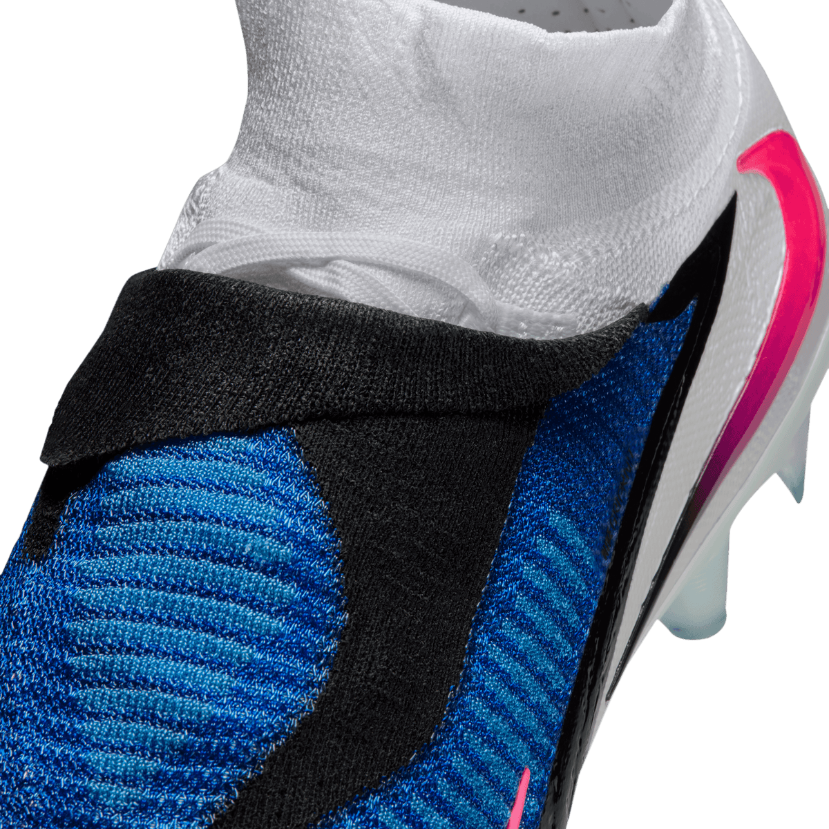 Nike Phantom 6 High Elite FG-Racer Blue/Pink Blast/White product image 16, provided for visual reference and product detail
